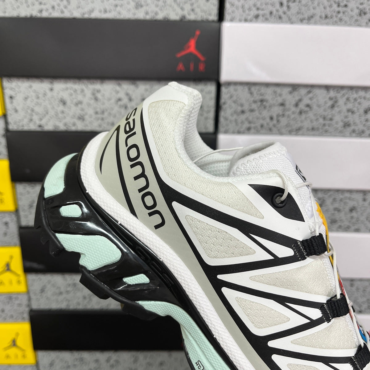 Sneakers XT-6 'Blanc Noir Menthe'