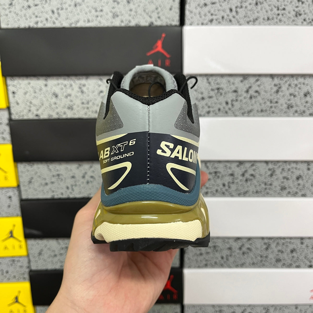 Sneakers XT-6 'Gris Vert Or'