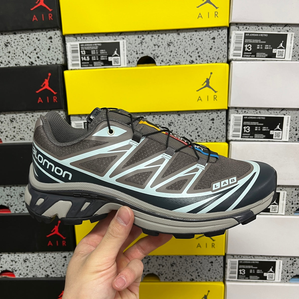 Sneakers XT-6 'Gris Foncé Bleu Ciel'