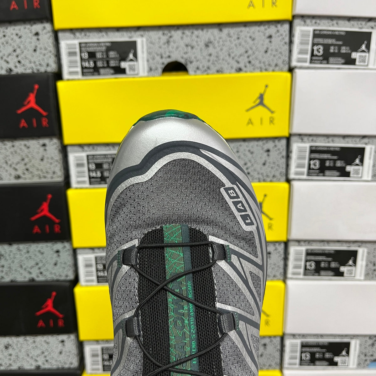 Sneakers XT-6 'Gris Argent Vert'