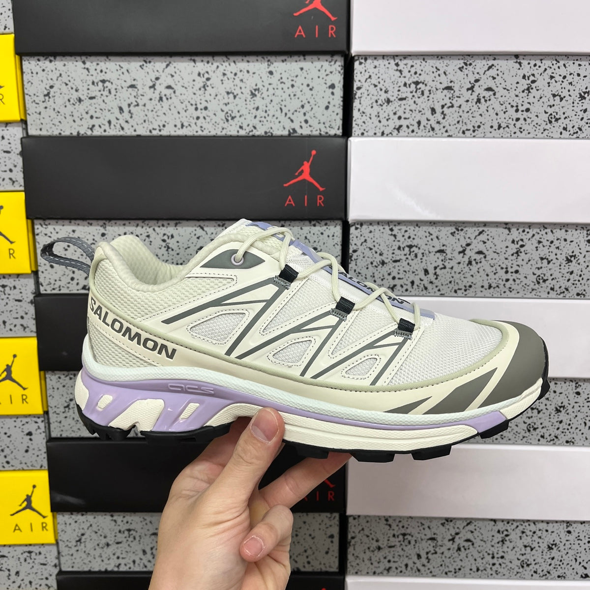 Sneakers XT-6 'Blanc Gris Lavande'