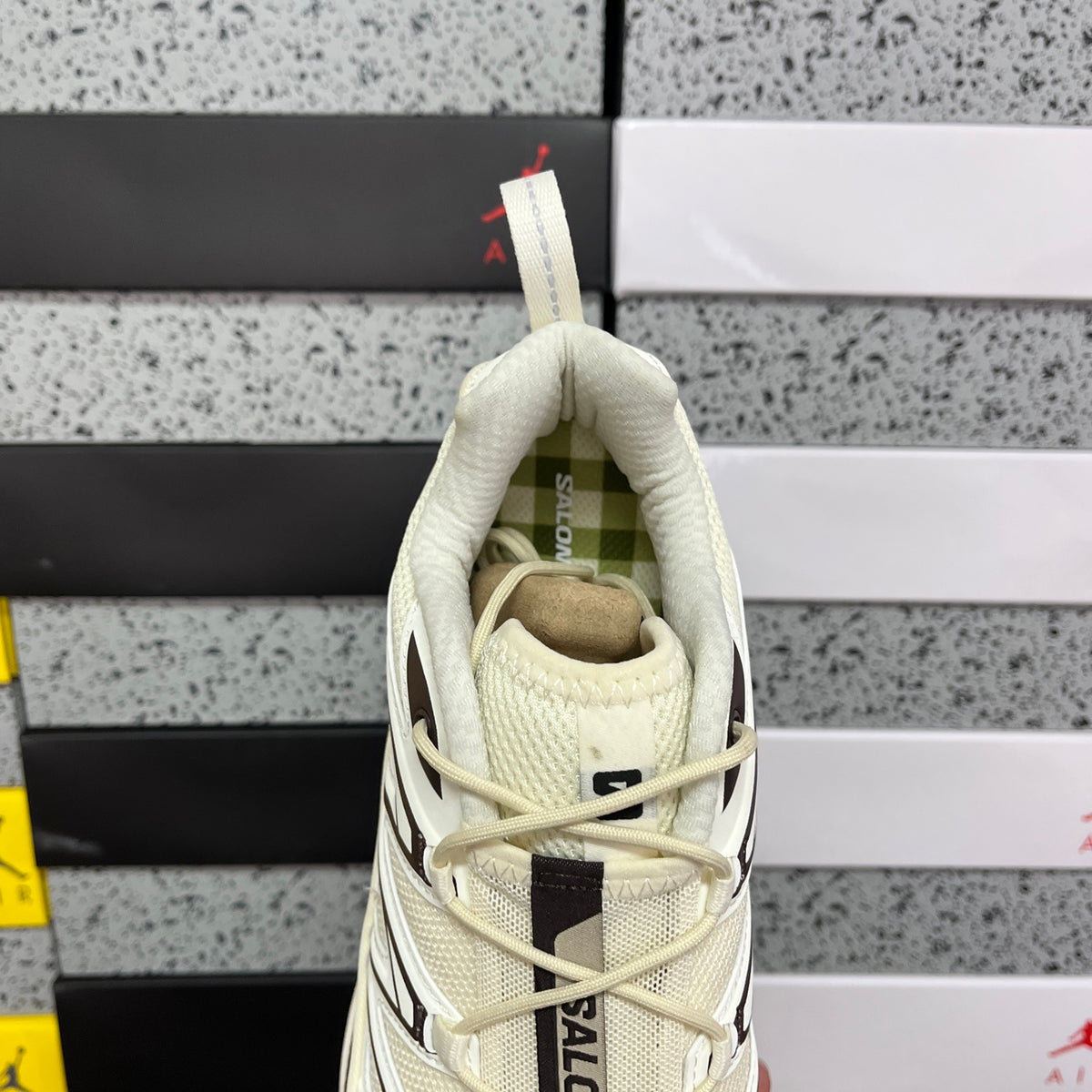 Sneakers XT-6 'Blanc Marron Olive'
