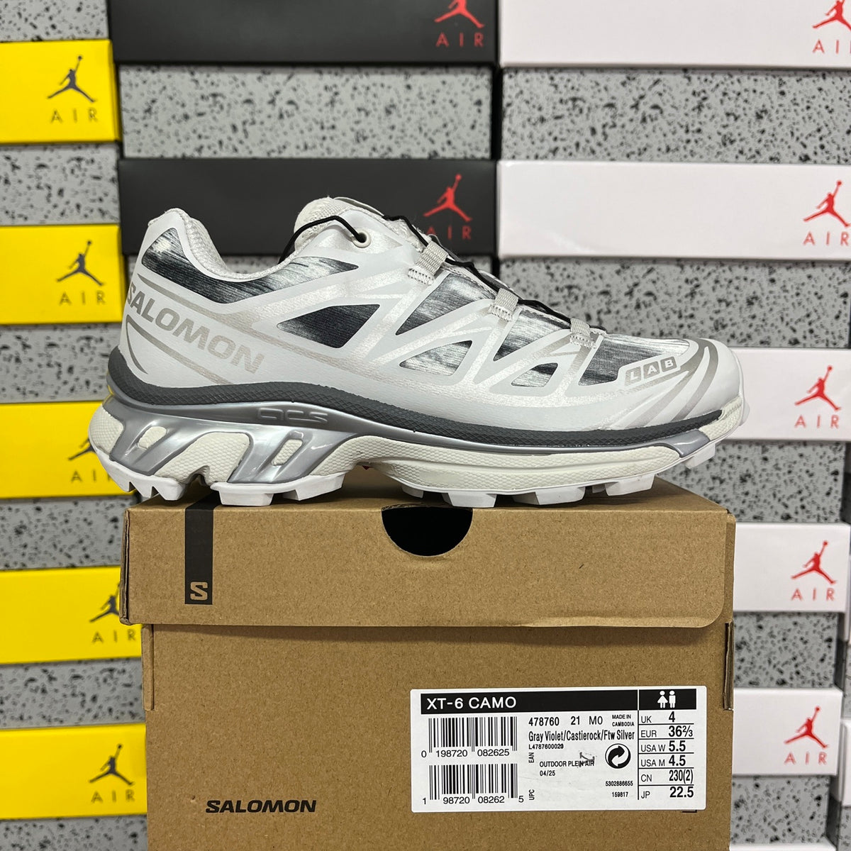 Sneakers XT-6 'Gris Argent'