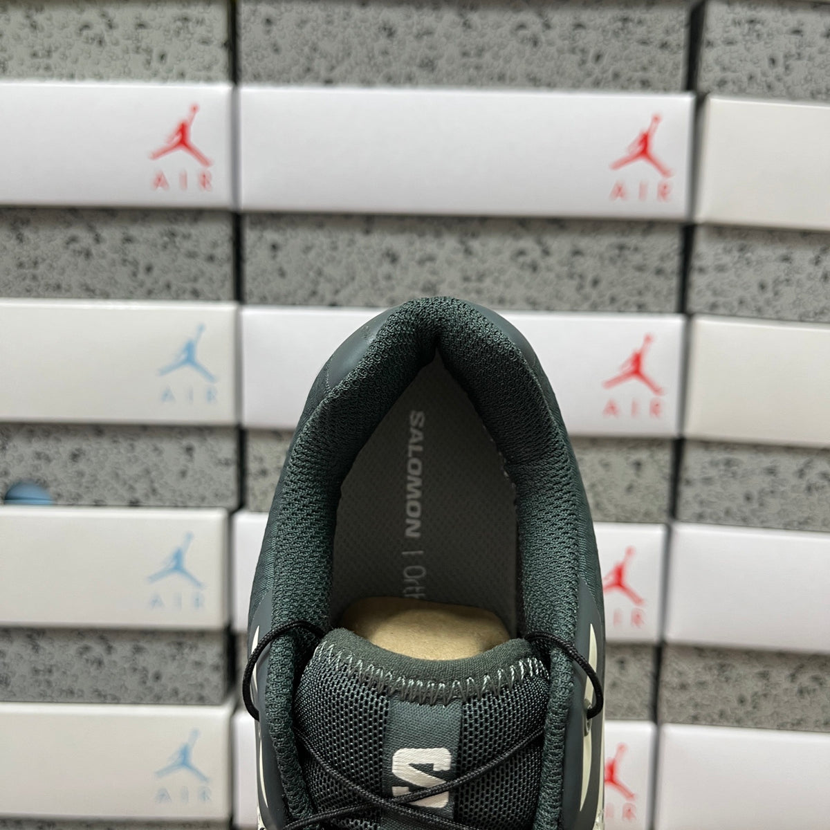 Sneakers MM6 x XT-6 'Vert Sapin Blanc'