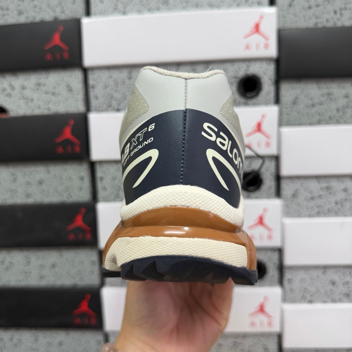 Sneakers XT-6 'Gris Blanc Cuivre'