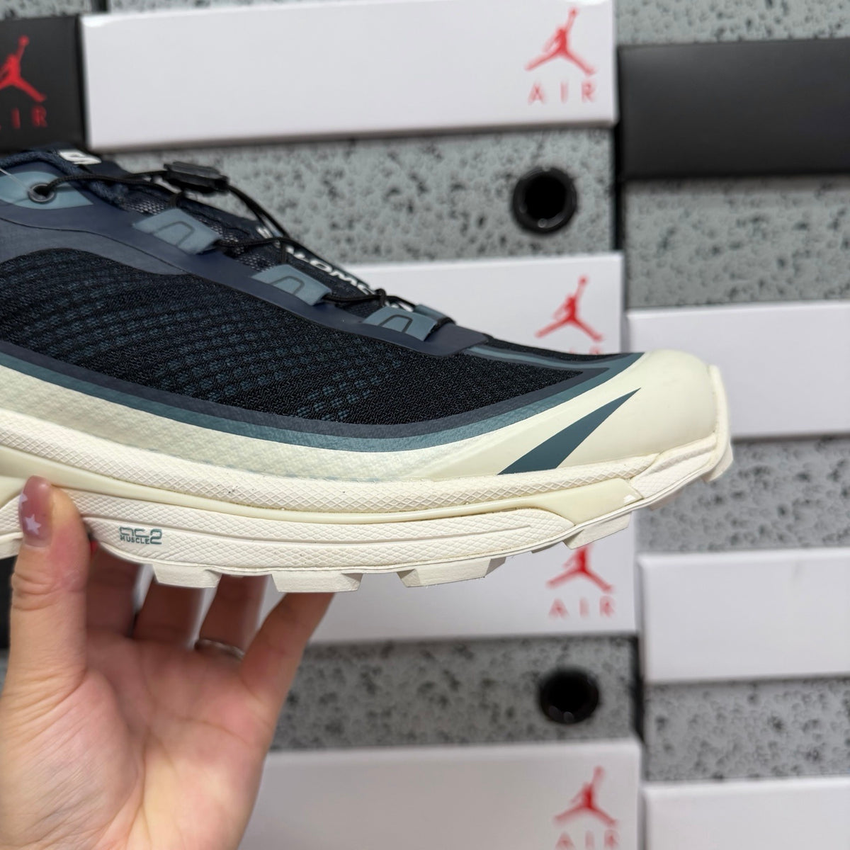 Sneakers XT-6 'Bleu Marine Blanc'