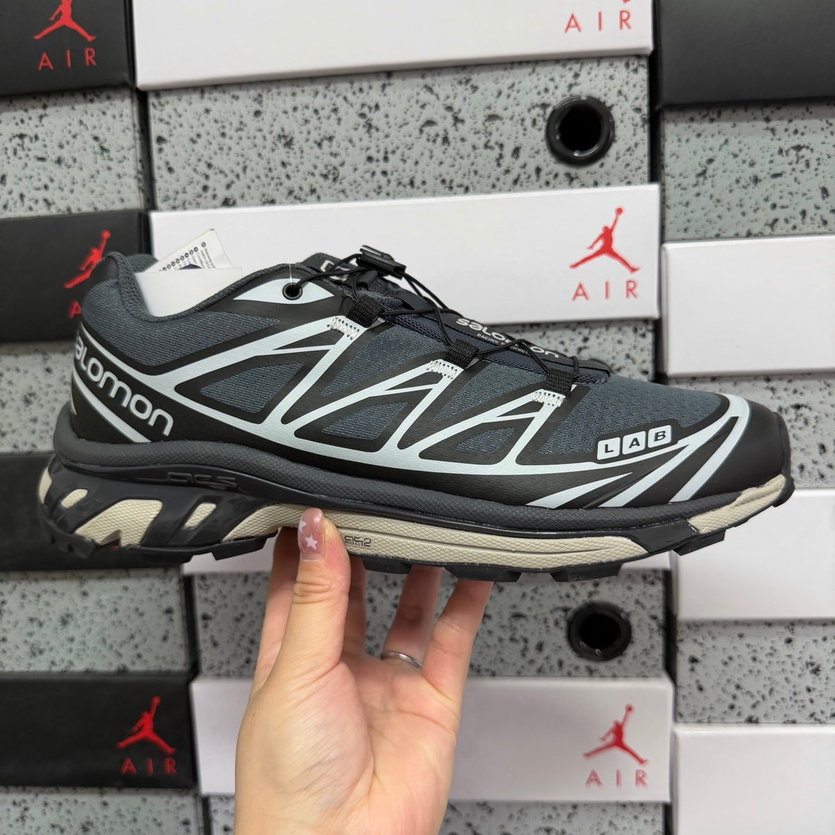 Sneakers XT-6 'Noir Argent'