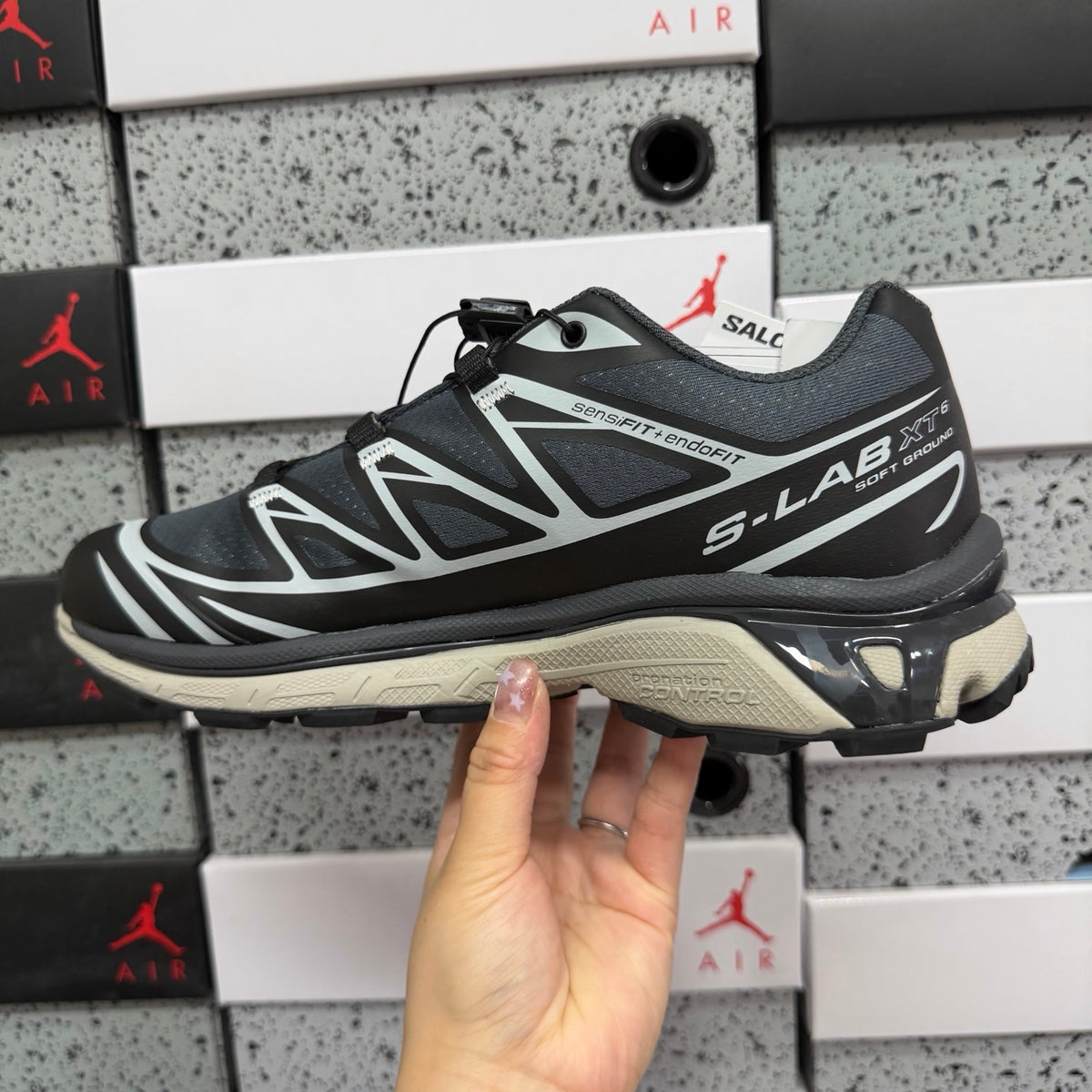Sneakers XT-6 'Noir Argent'