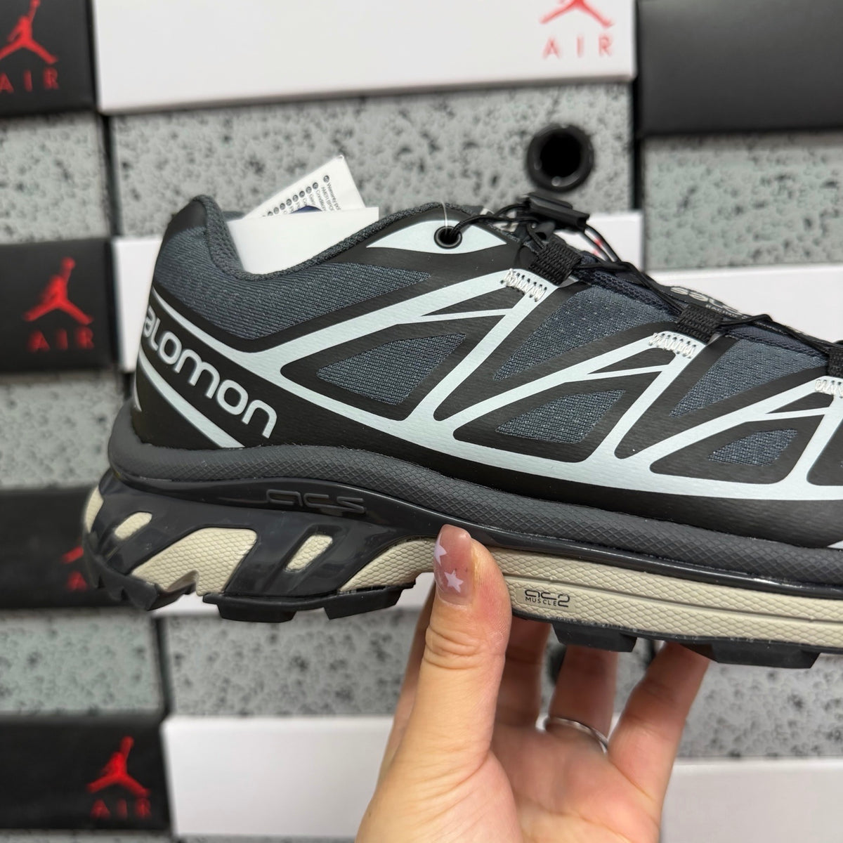 Sneakers XT-6 'Noir Argent'