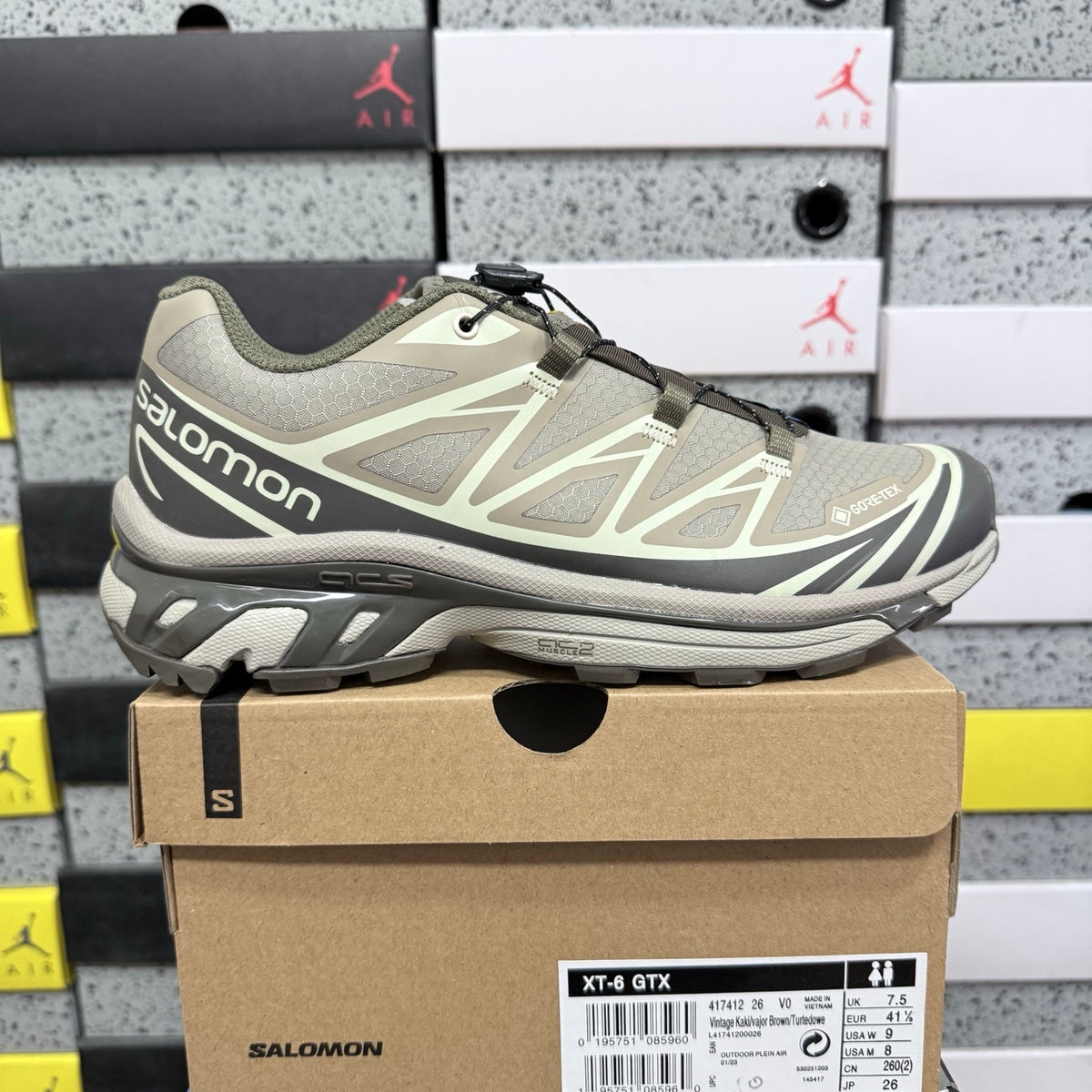 Sneakers XT-6 'Gris Taupe Crème'