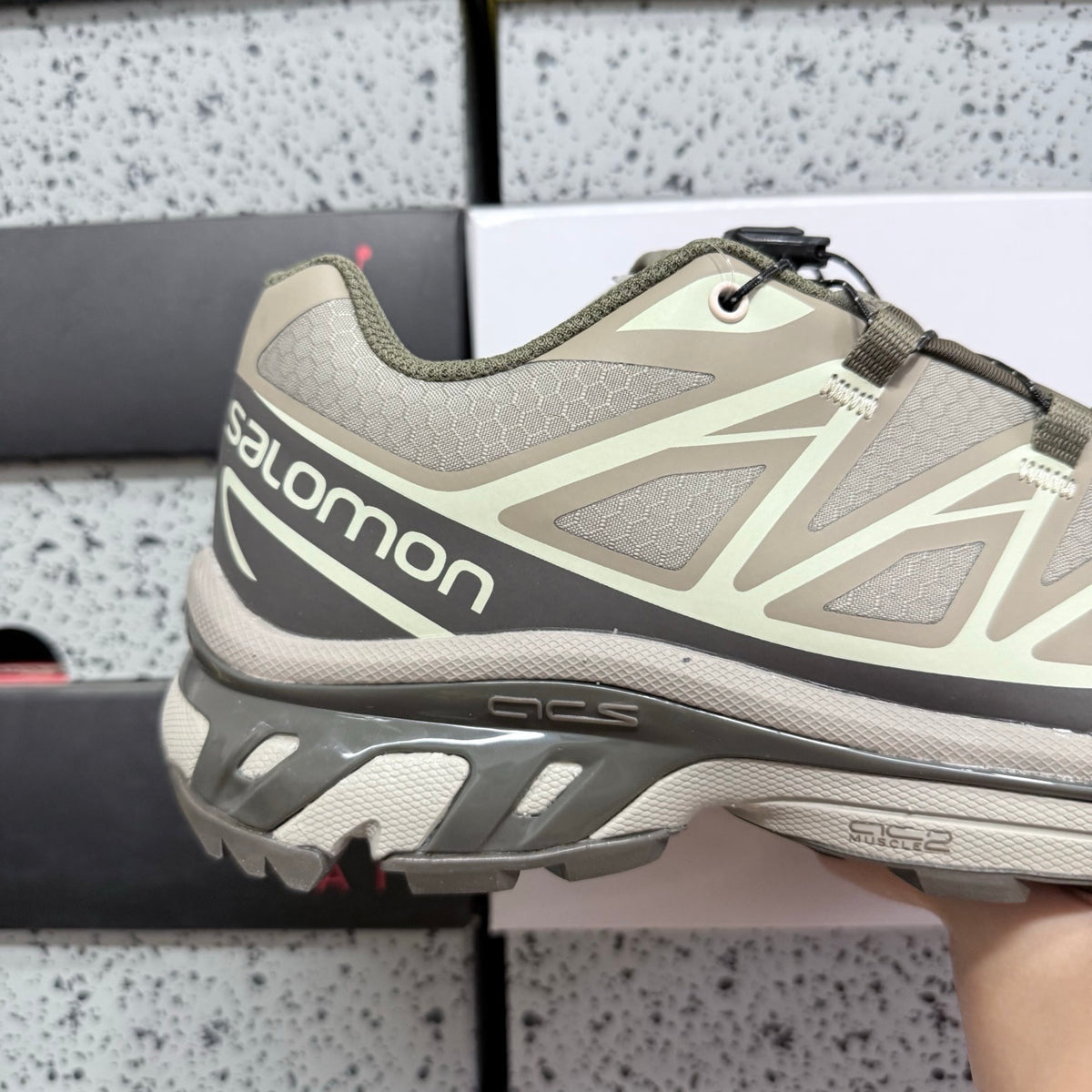 Sneakers XT-6 'Gris Taupe Crème'