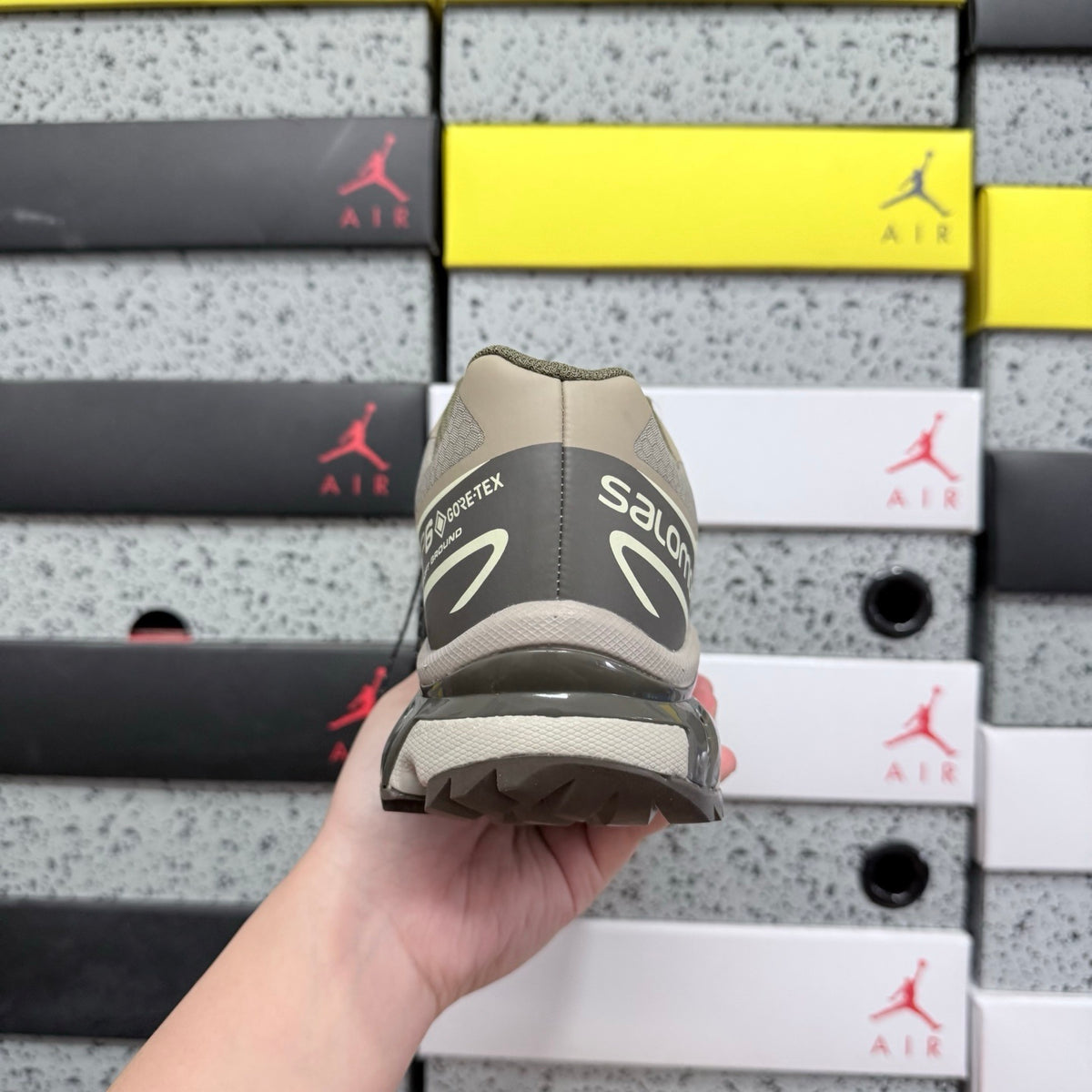 Sneakers XT-6 'Gris Taupe Crème'