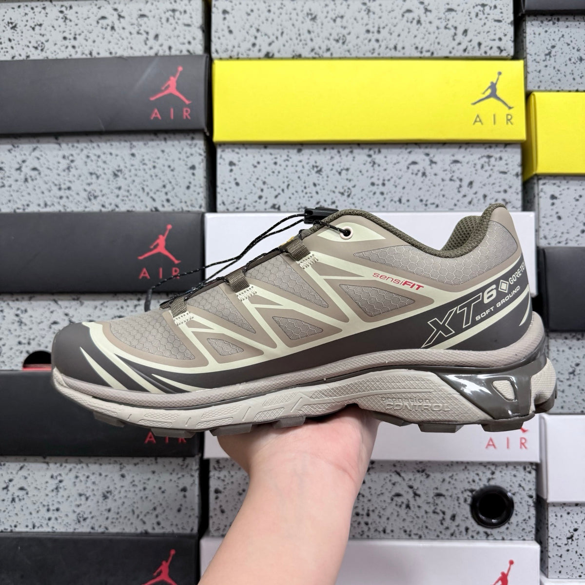 Sneakers XT-6 'Gris Taupe Crème'