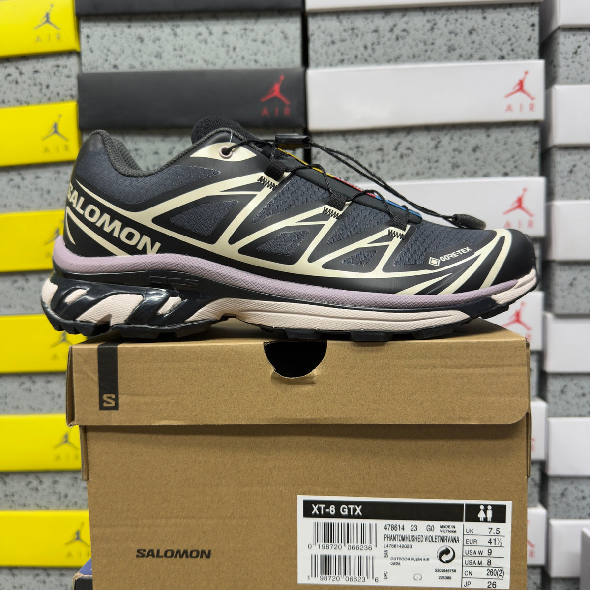Sneakers XT-6 'Noir Beige'